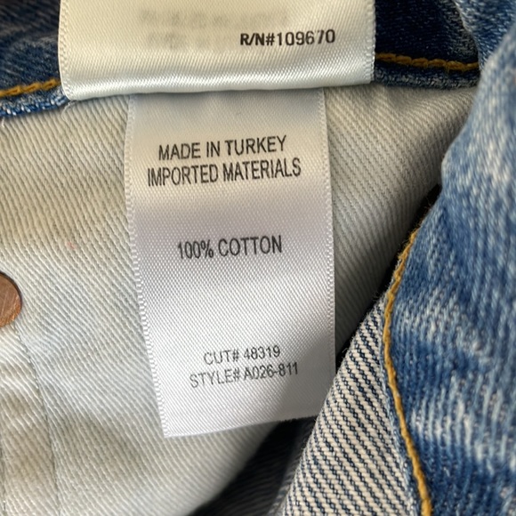 AGOLDE Parker denim jean shorts - Picture 4 of 5